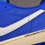 (BEST) Travis Scott x Air Jordan 1 Low OG SP Suede 'Fragment Deep Blue'