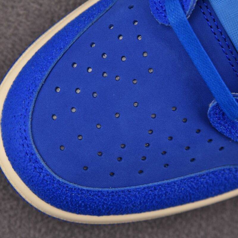 (BEST) Travis Scott x Air Jordan 1 Low OG SP Suede 'Fragment Deep Blue'