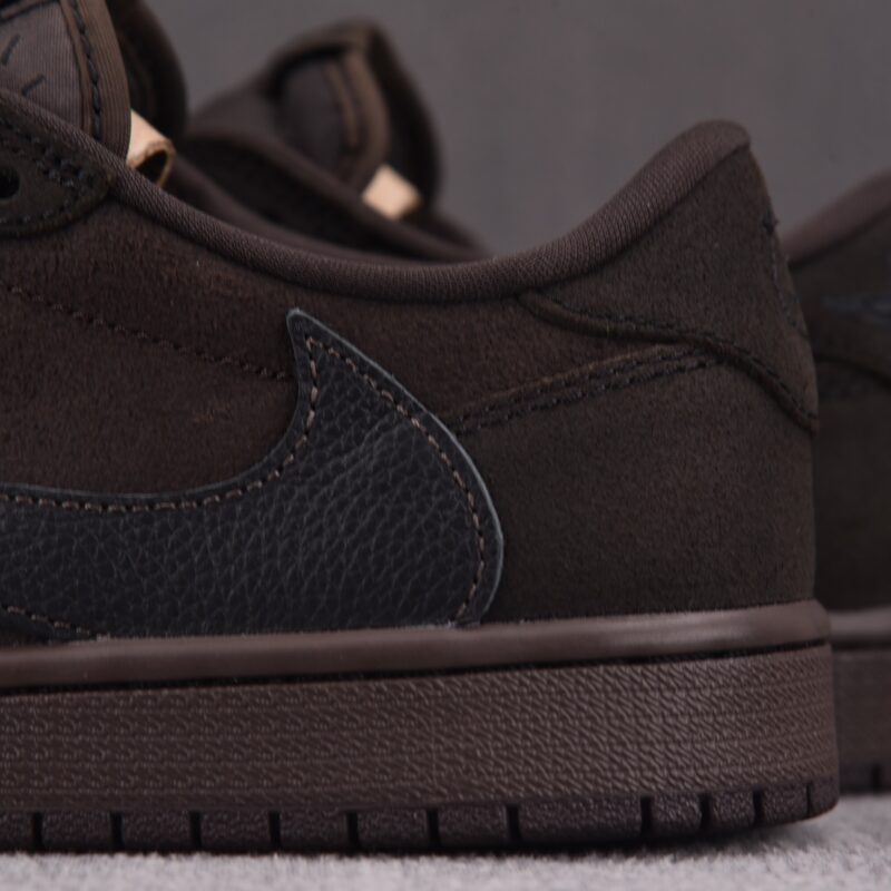 (BEST) Travis Scott x Air Jordan 1 Low OG 'Velvet Brown'