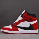 (BEST) Travis Scott x Air Jordan 1 Retro High OG Suede 'Chicago'