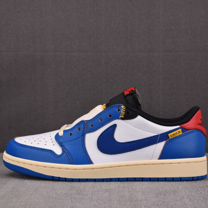 (BEST) Union LA x Air Jordan 1 Retro Low OG 'Storm Blue'