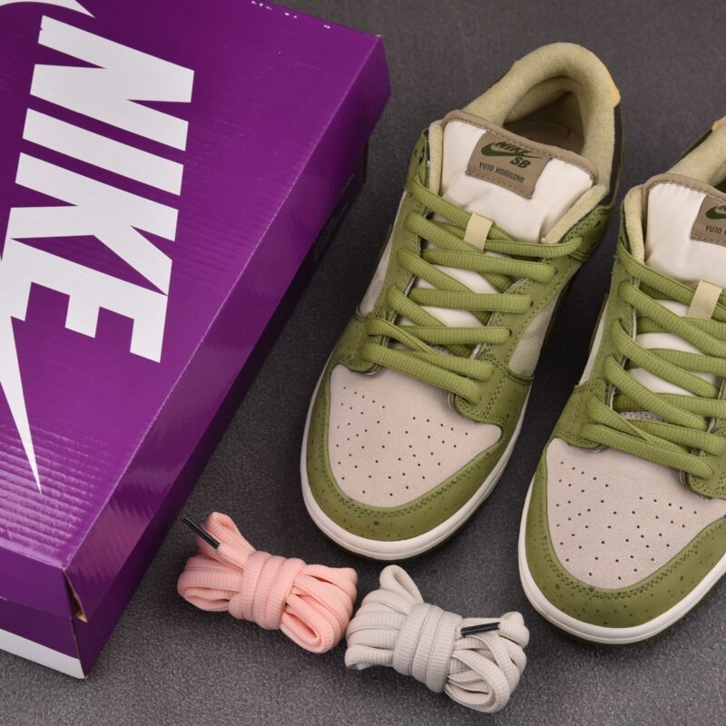 (BEST) Yuto Horigome × Nike SB Dunk Low Pro QS 'MATCHA'