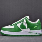 (BEST) Nike Air Force 1 Low x Louis Vuitton By Virgil Abloh ‘White Green’