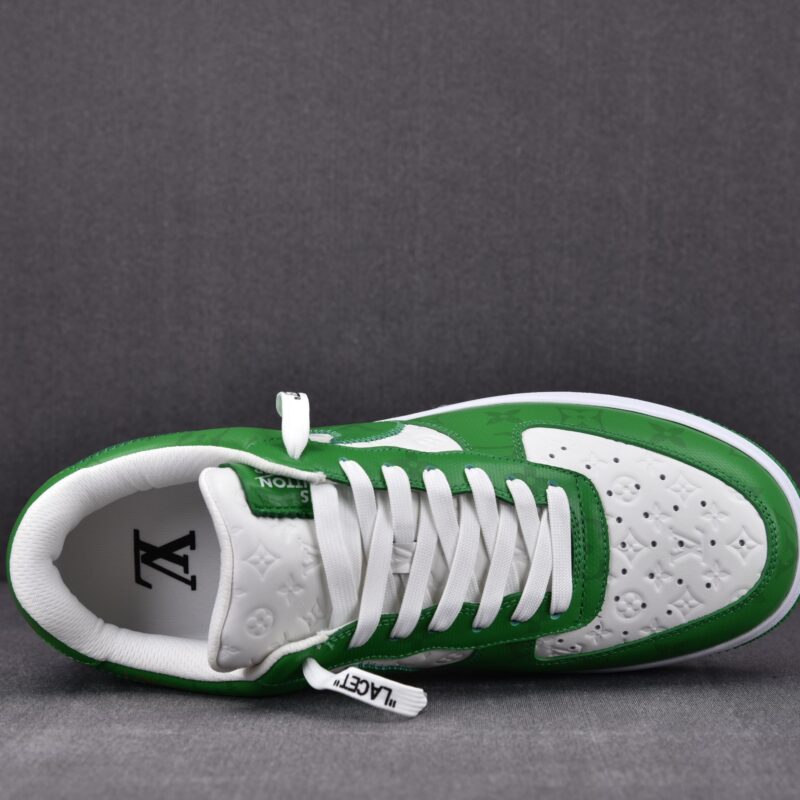 (BEST) Nike Air Force 1 Low x Louis Vuitton By Virgil Abloh ‘White Green’