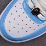 (BEST) A Bathing Ape Bape Sta Patent Leather 'BLUE WHITE'