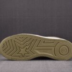 (BEST) A Bathing Ape Bape Sta Patent Leather 'WHITE KHAKI' (2023)