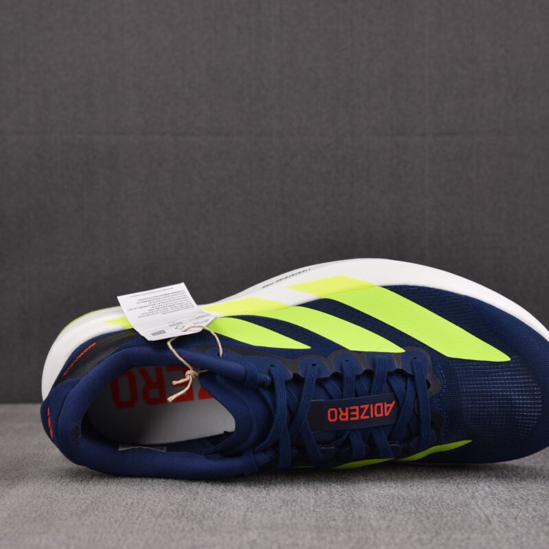 (BEST) adidas Adizero Evo SL 'Dark Blue Solar Slime'