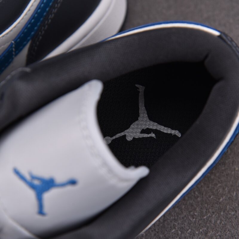 (BEST) Air Jordan 1 Low 'ANTHRACITE INDUSTRIAL BLUE'