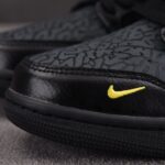 (BEST) Air Jordan 1 Low 'BLACK ELEPHANT PRINT'