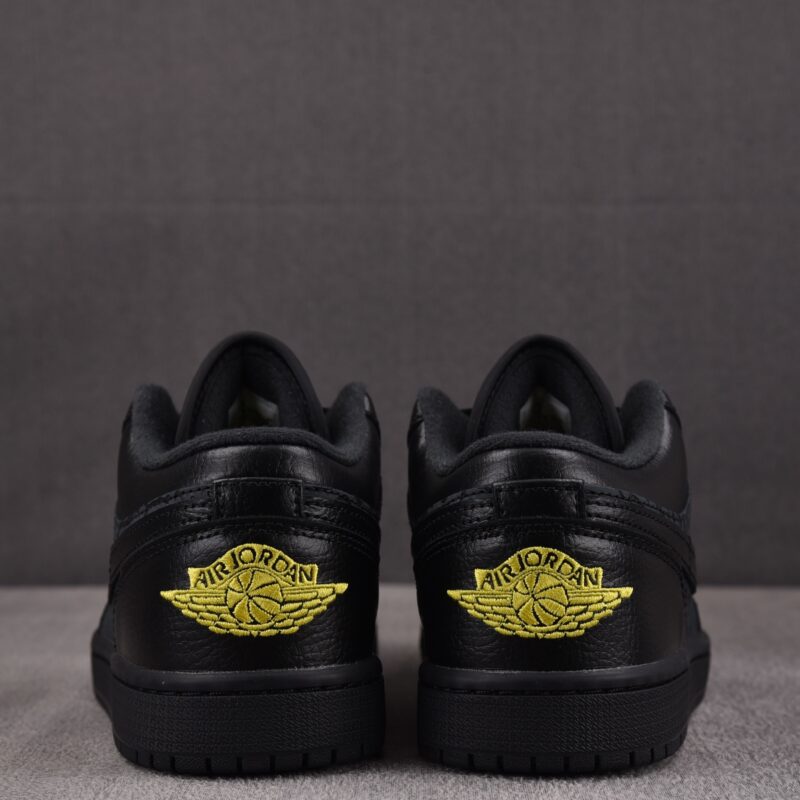 (BEST) Air Jordan 1 Low 'BLACK ELEPHANT PRINT'