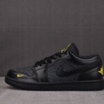 (BEST) Air Jordan 1 Low 'BLACK ELEPHANT PRINT'