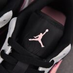 (BEST) Air Jordan 1 Low 'BLACK GREY PINK'