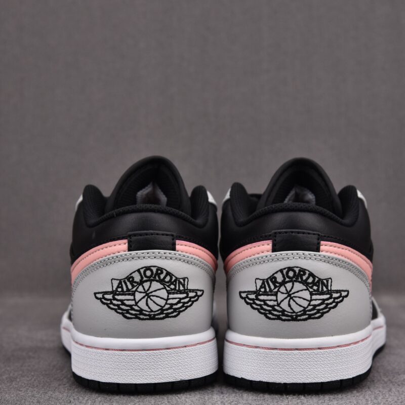 (BEST) Air Jordan 1 Low 'BLACK GREY PINK'