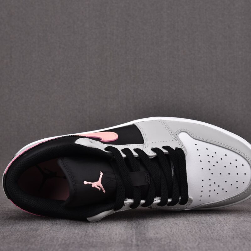 (BEST) Air Jordan 1 Low 'BLACK GREY PINK'