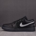(BEST) Air Jordan 1 Low 'BLACK WHITE DARK SMOKE GREY'