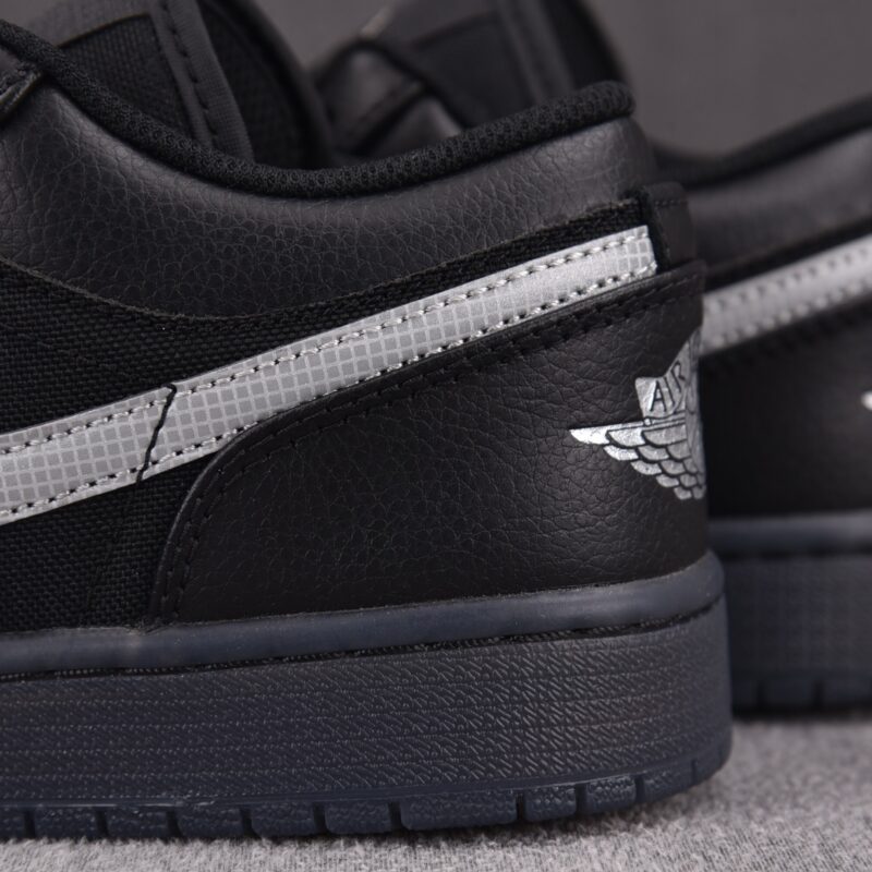 (BEST) Air Jordan 1 Low 'BLACK WHITE DARK SMOKE GREY'