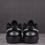 (BEST) Air Jordan 1 Low 'BLACK WHITE DARK SMOKE GREY'