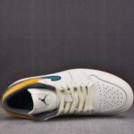 (BEST) Air Jordan 1 Low Premium 'SAIL YELLOW OCHRE'