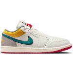 (BEST) Air Jordan 1 Low Premium 'SAIL YELLOW OCHRE'