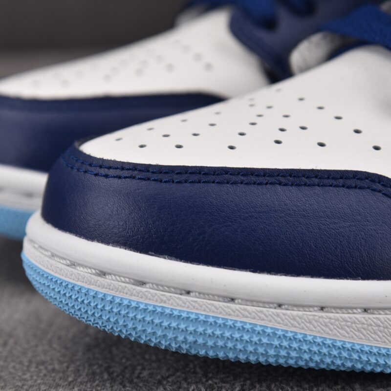(BEST) Air Jordan 1 Low 'SAIL BLUE CHILL'