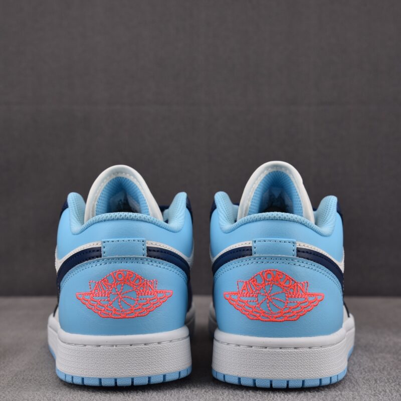 (BEST) Air Jordan 1 Low 'SAIL BLUE CHILL'