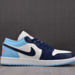 (BEST) Air Jordan 1 Low 'SAIL BLUE CHILL'