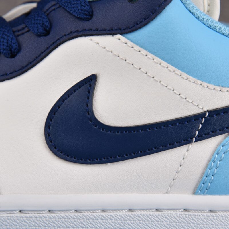 (BEST) Air Jordan 1 Low 'SAIL BLUE CHILL'