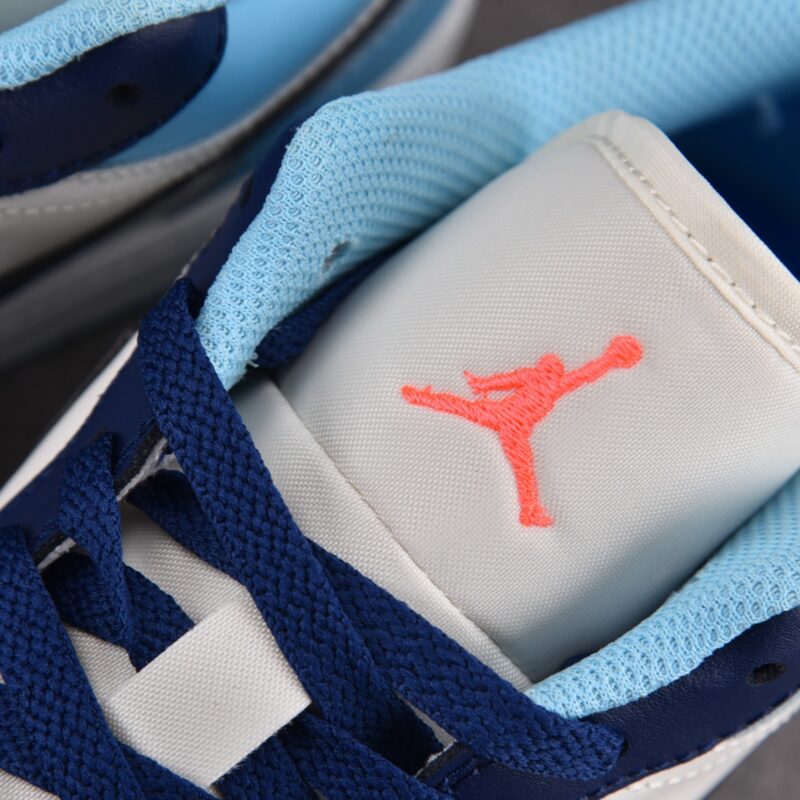 (BEST) Air Jordan 1 Low 'SAIL BLUE CHILL'