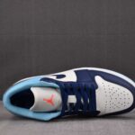 (BEST) Air Jordan 1 Low 'SAIL BLUE CHILL'