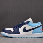 (BEST) Air Jordan 1 Low 'SAIL BLUE CHILL'
