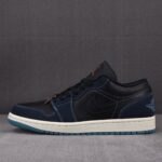 (BEST) Air Jordan 1 Low SE Black 'DARK OBSIDIAN SNAKESKIN'