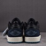(BEST) Air Jordan 1 Low SE Black 'DARK OBSIDIAN SNAKESKIN'