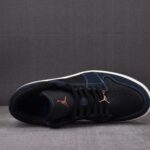 (BEST) Air Jordan 1 Low SE Black 'DARK OBSIDIAN SNAKESKIN'