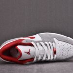 (BEST) Air Jordan 1 Low SE 'LIGHT SMOKE GYM RED'