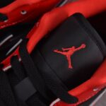 (BEST) Air Jordan 1 Low SE Patent 'VARSITY RED BLACK'