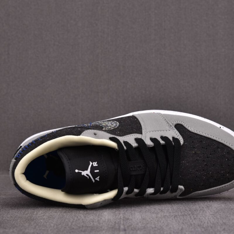 (BEST) Air Jordan 1 Low SE 'CRATER BLACK GREY'