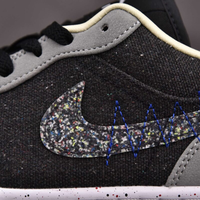 (BEST) Air Jordan 1 Low SE 'CRATER BLACK GREY'