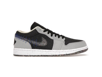 (BEST) Air Jordan 1 Low SE 'CRATER BLACK GREY'