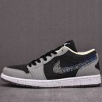 (BEST) Air Jordan 1 Low SE 'CRATER BLACK GREY'