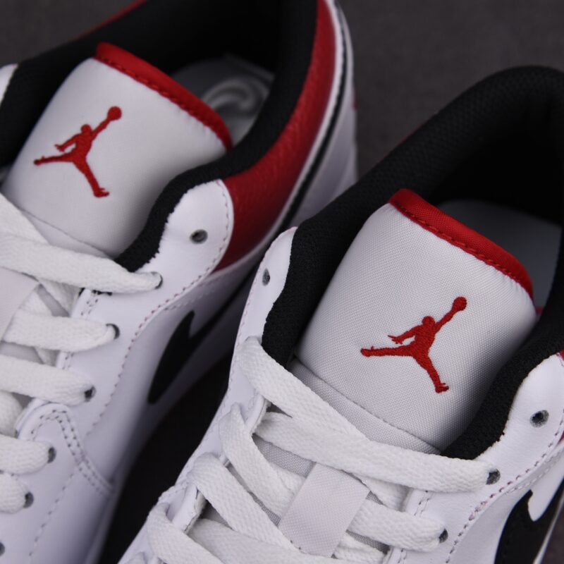 (BEST) Air Jordan 1 Low 'White Gym Red'