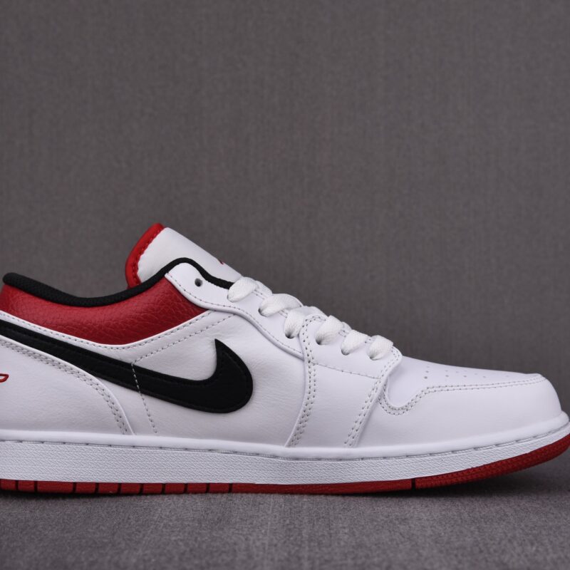 (BEST) Air Jordan 1 Low 'White Gym Red'