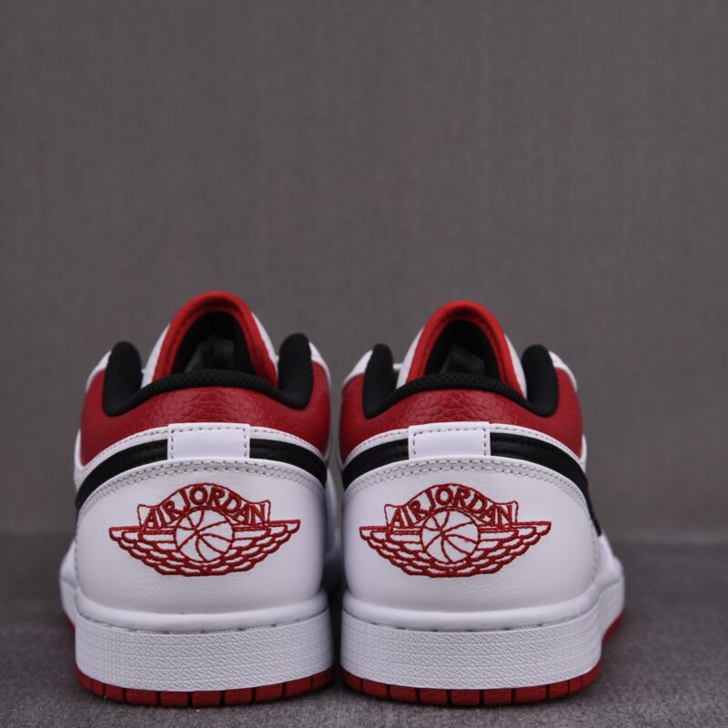 (BEST) Air Jordan 1 Low 'White Gym Red'