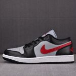 (BEST) Air Jordan 1 Low 'WOLF GREY GYM RED'