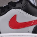 (BEST) Air Jordan 1 Low 'WOLF GREY GYM RED'
