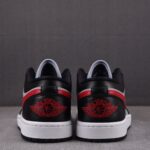 (BEST) Air Jordan 1 Low 'WOLF GREY GYM RED'