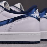 (BEST) Air Jordan 1 Retro Low '85 'METALLIC BLUE'