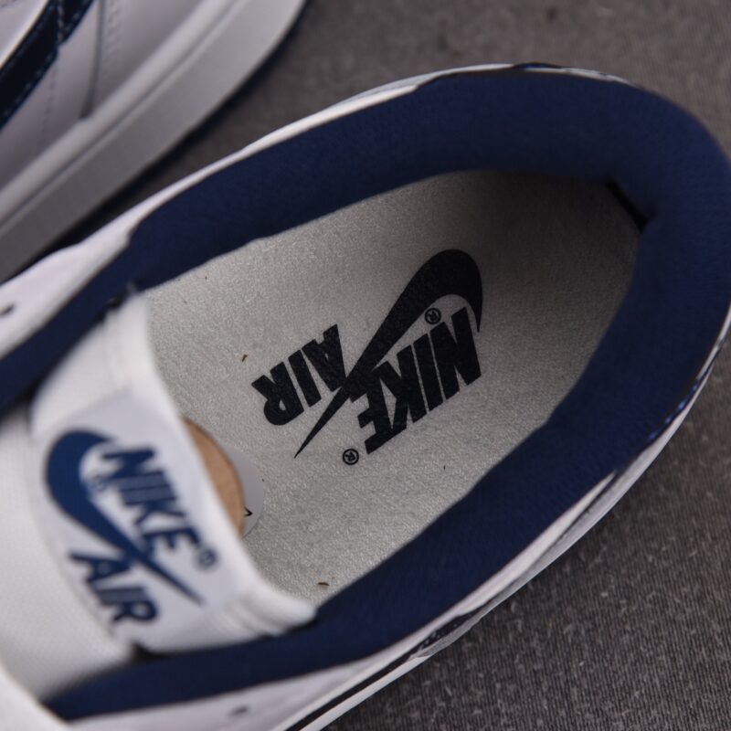 (BEST) Air Jordan 1 Retro Low '85 'METALLIC BLUE'