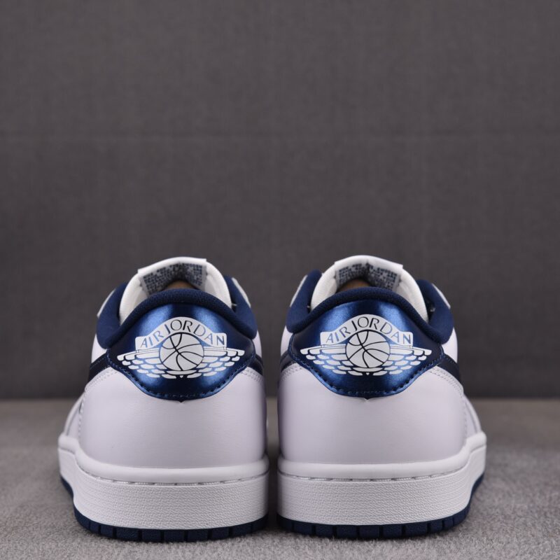 (BEST) Air Jordan 1 Retro Low '85 'METALLIC BLUE'