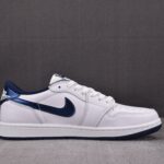 (BEST) Air Jordan 1 Retro Low '85 'METALLIC BLUE'