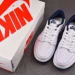 (BEST) Air Jordan 1 Retro Low '85 'METALLIC BLUE'